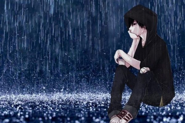 Đêm buồn ngồi khóc trong mưa